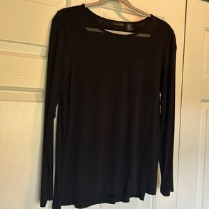 “Tahiti” top w/ mesh chest